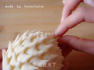 刺猬老鼠花样馒头(豆沙包)的做法步骤:13
