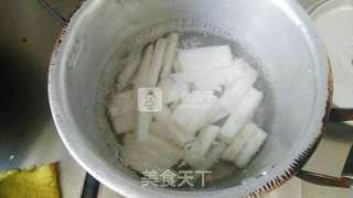醪糟醉山药的做法步骤:2