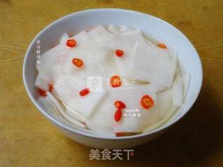 节后刮油,酸辣脆爽萝卜的做法步骤:4