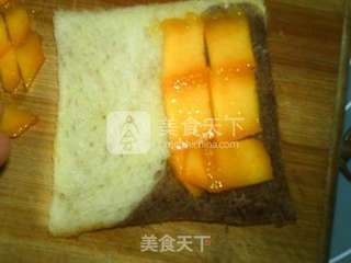 芒果土司派的做法步骤:5