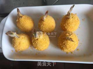 土豆泥芝士虾球的做法步骤:10