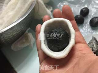 黑芝麻汤圆的做法步骤:7