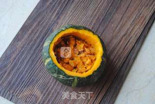 南瓜蛋蒸的做法步骤:3