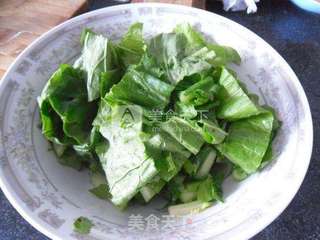 青菜粉丝煲的做法步骤：2