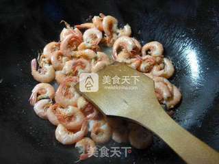 西兰花炒海虾的做法步骤：4