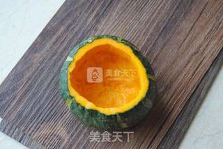 南瓜蛋蒸的做法步骤:4