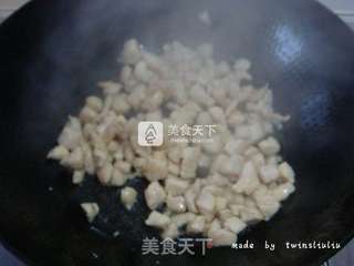 五彩松仁鸡丁的做法步骤:10