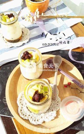 焦糖红豆布丁的做法步骤:23