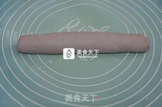 紫薯小花卷的做法步骤:10