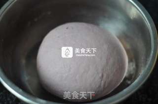 紫薯小花卷的做法步骤:7