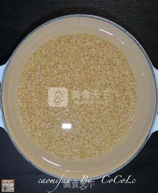 私菜食谱经－－糙米饭【铁铸锅版】的做法步骤：3