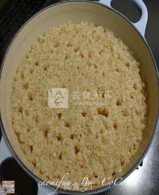 私菜食谱经－－糙米饭【铁铸锅版】的做法步骤：9
