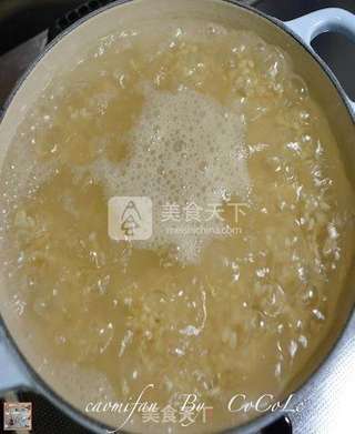 私菜食谱经－－糙米饭【铁铸锅版】的做法步骤：4