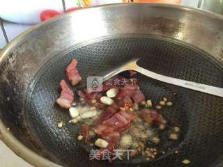 腊肉手撕包菜的做法步骤:6