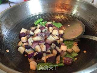 茄子虾仁的做法步骤:9
