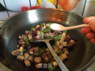 茄子虾仁的做法步骤:10