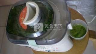 翡翠花饺的做法步骤:2