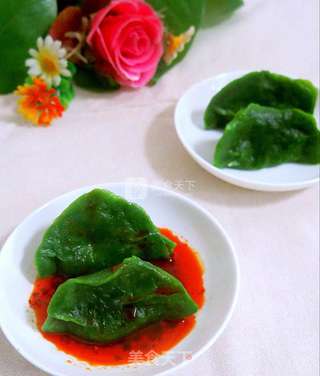 彩色菠菜饺子的做法步骤:13