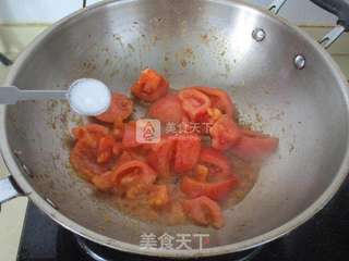 番茄牛肉浓汤的做法步骤:7