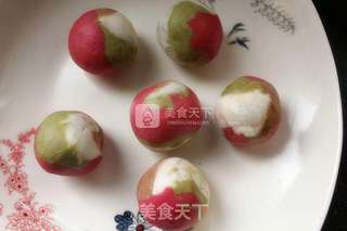 多彩汤圆的做法步骤:11