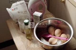 电饭煲蛋糕，美味不减分。的做法步骤：1
