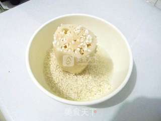 冰糖红枣糯米藕的做法步骤:3