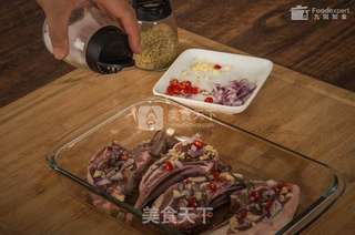 孜然烤羊排——九阳知食的做法步骤:2