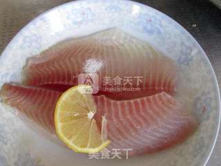 柠香鲷鱼排的做法步骤:2