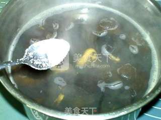 香菇木耳淡菜汤的做法步骤:10