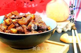 无油瘦肉版红烧肉的做法步骤:11