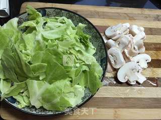 豉香手撕包菜的做法步骤:2