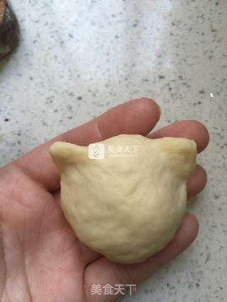 超萌猫咪面包的做法步骤:5