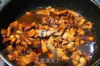 无油瘦肉版红烧肉的做法步骤:9