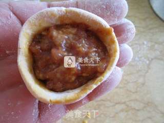 南瓜鲜肉汤圆的做法步骤:11