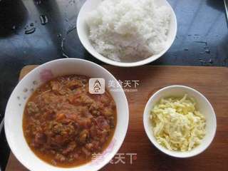 番茄肉酱焗饭的做法步骤:11