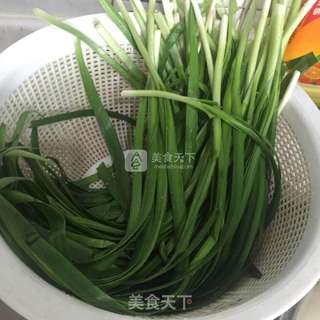 鲜香韭菜鸡蛋包的做法步骤:10