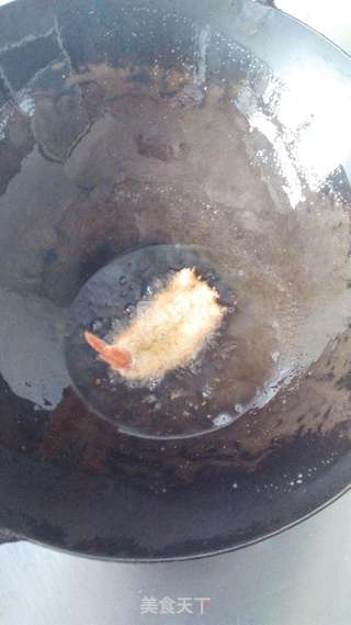 香酥虾排的做法步骤：8