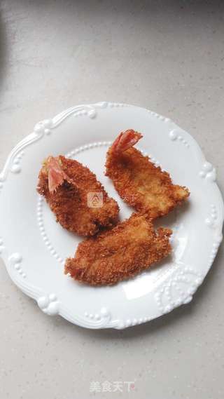 香酥虾排的做法步骤：9