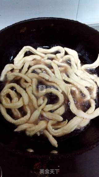 葡萄干沙琪玛的做法步骤:9