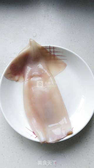 照烧糯米鱿鱼筒的做法步骤:2