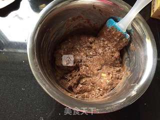 可可核桃香蕉麦芬的做法步骤:5