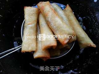 锁住一抹春意的聚财春卷的做法步骤:12