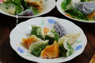 五彩缤纷的年夜饺子的做法步骤:11