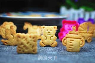 卡通芝士小饼干的做法步骤：8