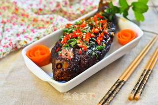 酥焖鲫鱼的做法步骤:9