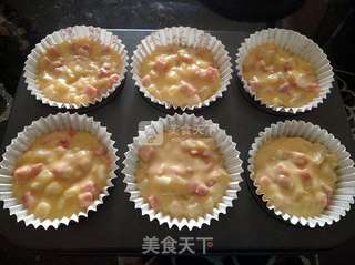 洋葱火腿咸马芬的做法步骤:14