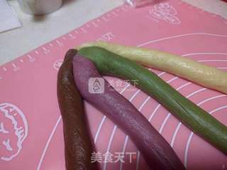 彩色吐司的做法步骤:18