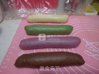 彩色吐司的做法步骤:16