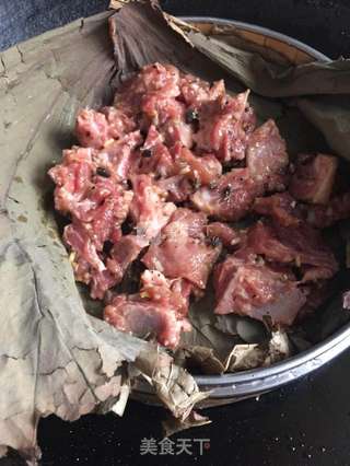 荷香豆豉蒸排骨的做法步骤:6