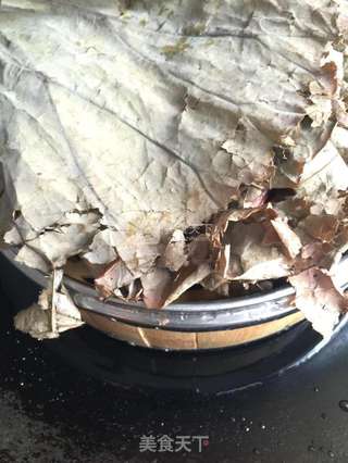 荷香豆豉蒸排骨的做法步骤：7